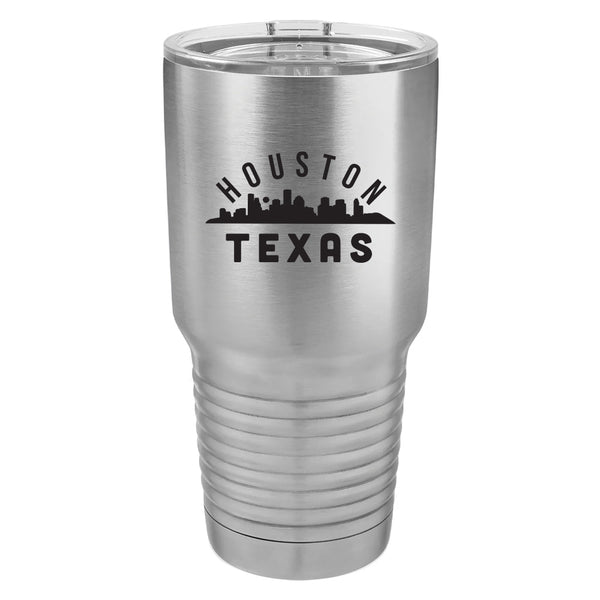 Houston Texas Skyline Insulated Tumbler - 30oz