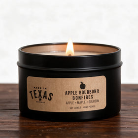 Texas Candle - Apple Bourbon & Bonfires
