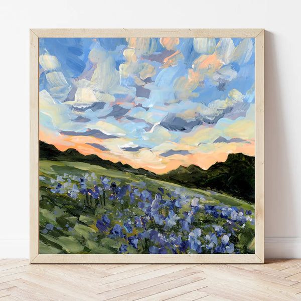 Bluebonnet Season Fine Art Print