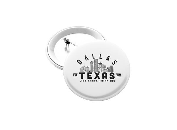 Dallas Texas Button