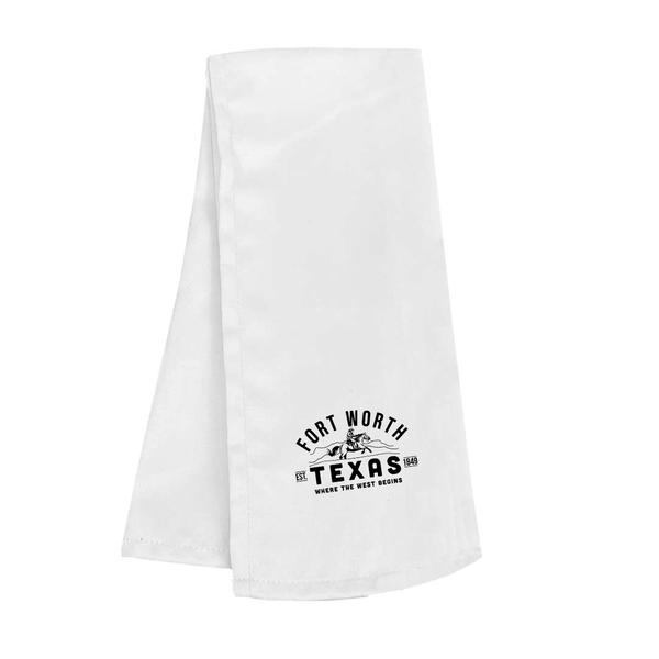 Fort Worth Texas Dish Towel