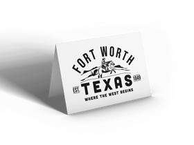 Fort Worth Texas Note Card
