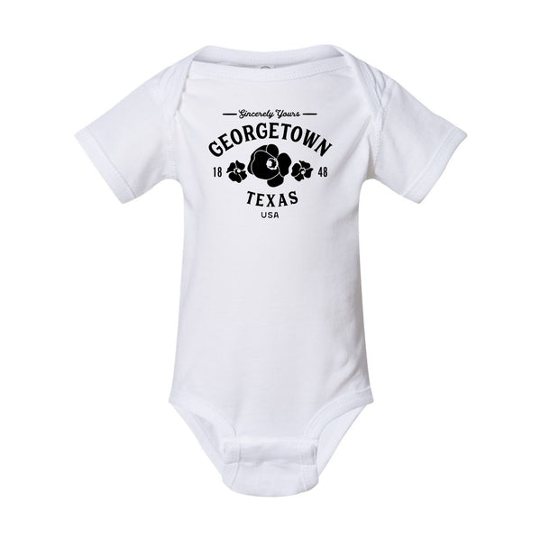 Georgetown Texas Infant Onesie - Poppies