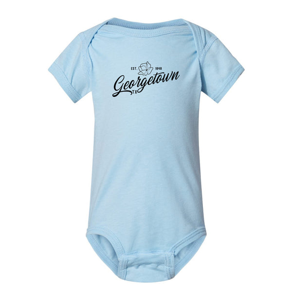 Georgetown Texas Infant Onesie - Script
