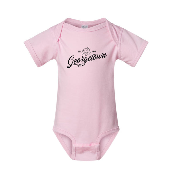 Georgetown Texas Infant Onesie - Script