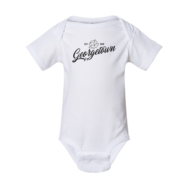 Georgetown Texas Infant Onesie - Script