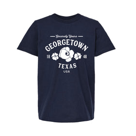 Georgetown Texas Youth T-shirt - Poppies
