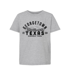 Georgetown Texas Youth T-shirt - Town Square