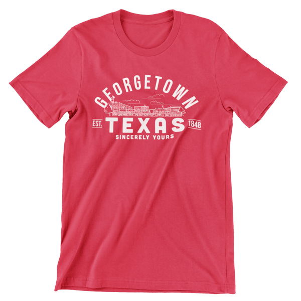 Georgetown Texas T-shirt - Town Square
