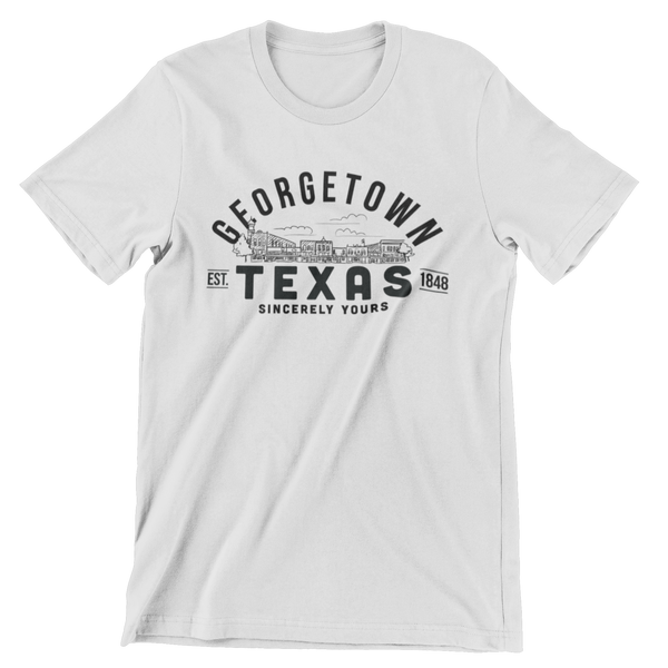 Georgetown Texas T-shirt - Town Square