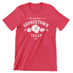 Georgetown Texas T-shirt - Poppies