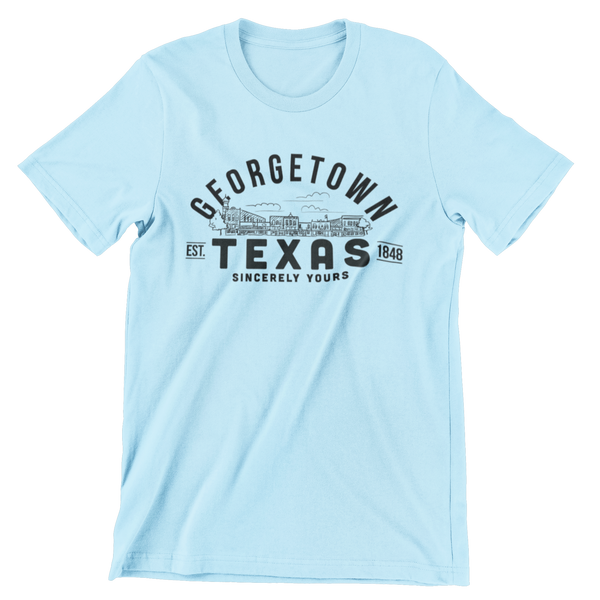 Georgetown Texas T-shirt - Town Square