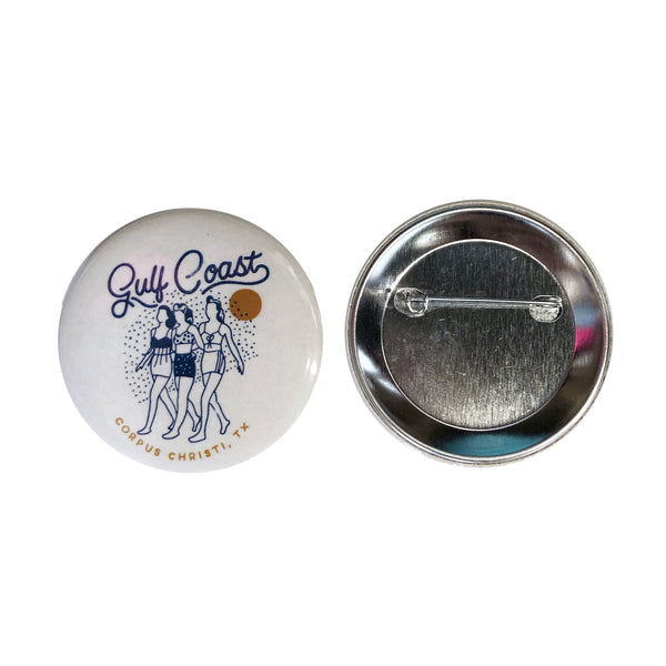Gulf Cost Girls Button - Corpus Christi