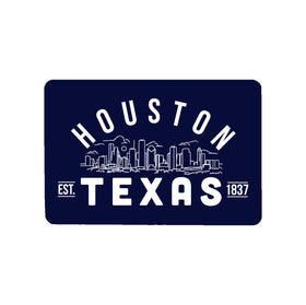 Houston Texas - Skyline Metal Magnet