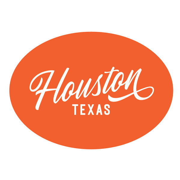 Houston Texas Decal - Script