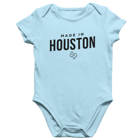 Made in Houston TX Onesie