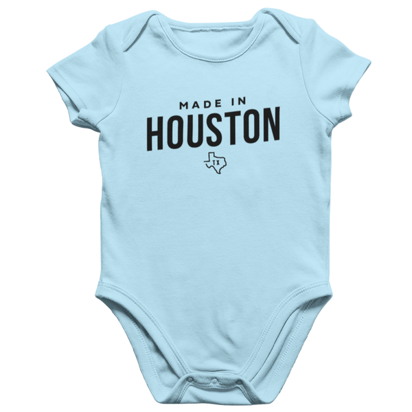Made in Houston TX Onesie