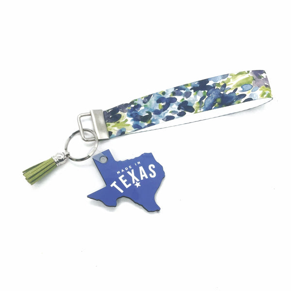 Made in Texas Wristlet Keychain