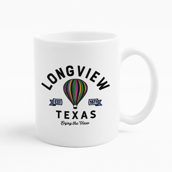 Longview Texas - Balloon Mug