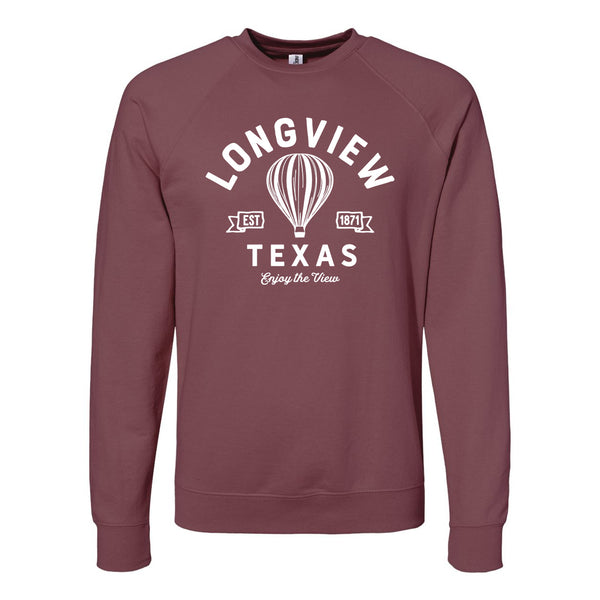 Longview Texas - Balloon Sweatshirt