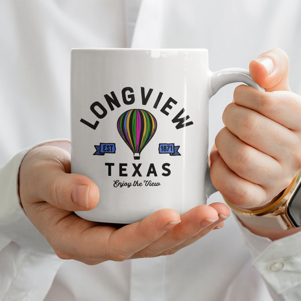 Longview Texas - Balloon Mug
