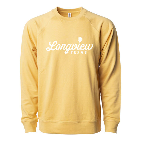 Longview Texas - Script Sweatshirt