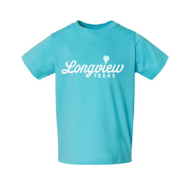 Longview Texas - Script Toddler T-shirt