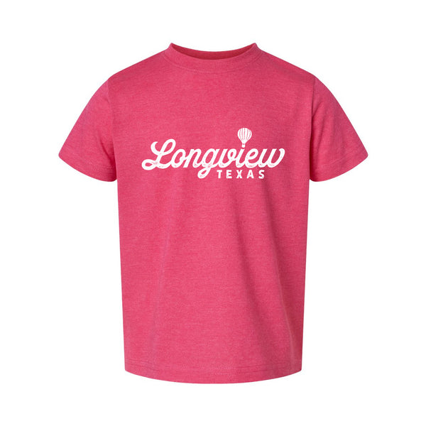 Longview Texas - Script Toddler T-shirt