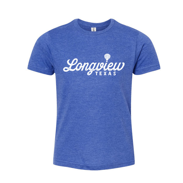 Longview Texas - Script Youth T-shirt