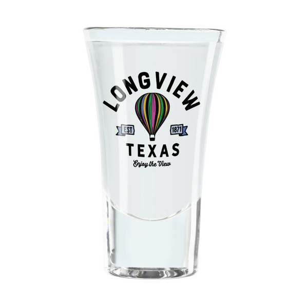 Longview Texas - Balloon Shooter Glass