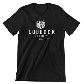 Lubbock Texas T-shirt - Hub City