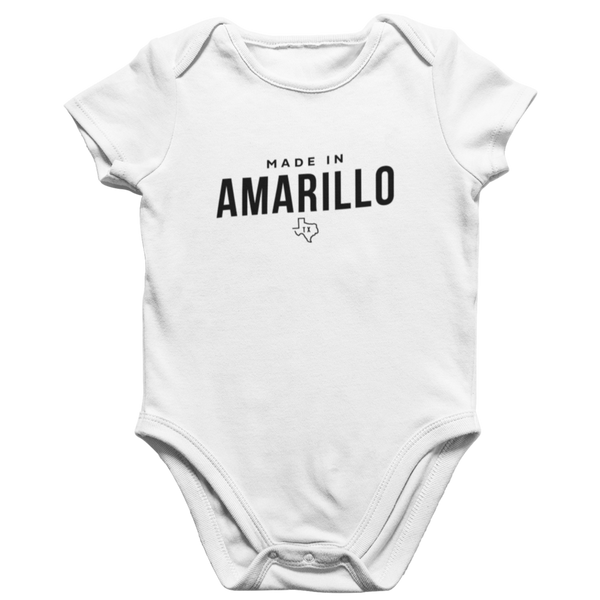 Made in Amarillo TX Onesie