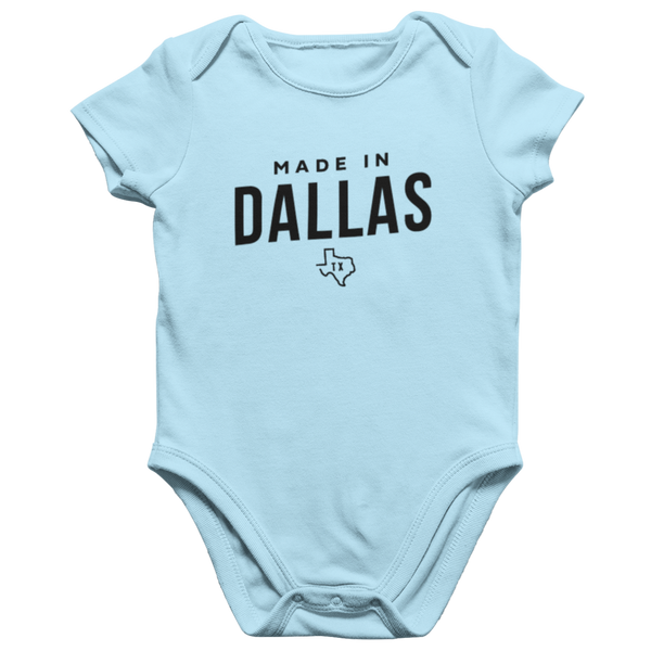 Made in Dallas TX Onesie