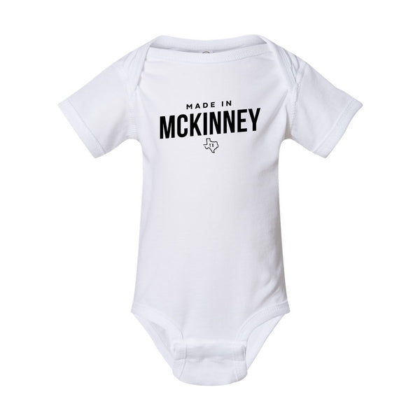 Made in McKinney TX Onesie