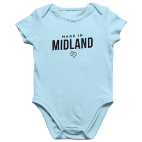 Made in Midland TX Onesie