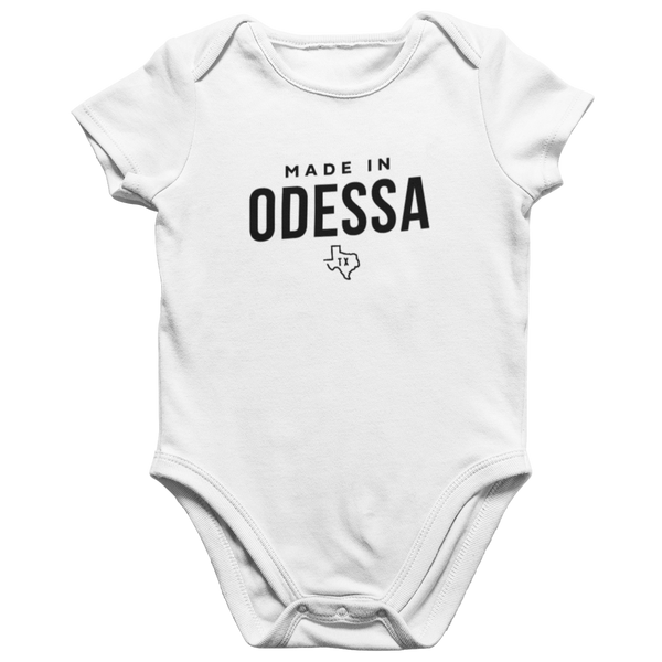 Made in Odessa TX Onesie