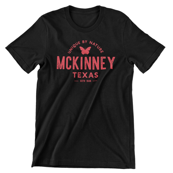 McKinney Texas T-shirt - Butterfly