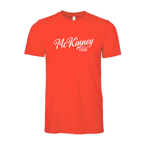 McKinney Texas T-shirt - Script