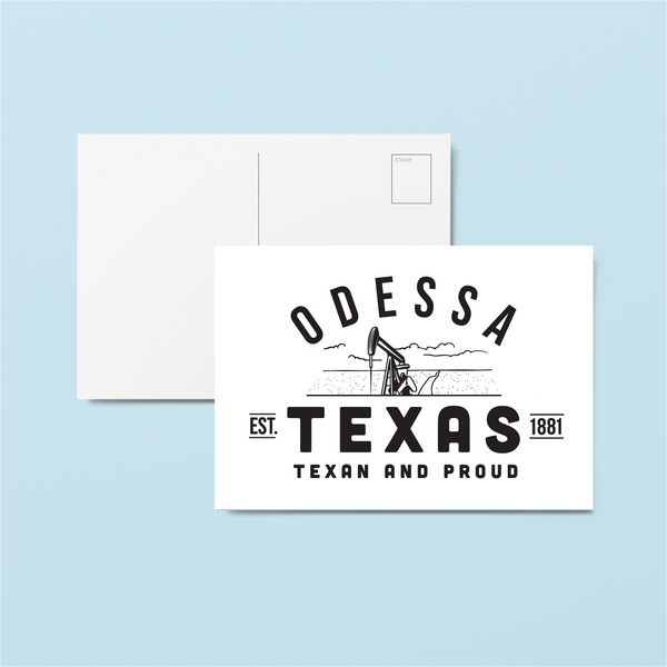 Odessa Texas Postcard