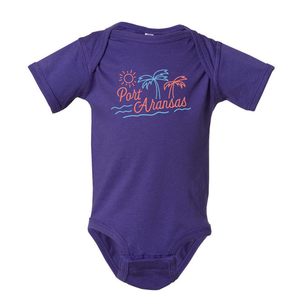 Port Aransas Texas - Sun Onesie