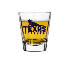 Texas Forever Horned Toad Shot Glass