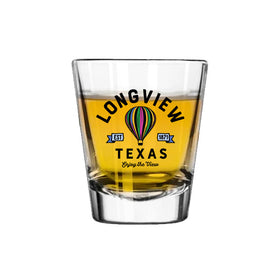 Longview Texas - Balloon Shot Glass