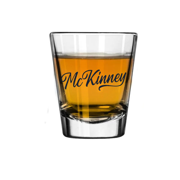 McKinney Texas Shot Glass