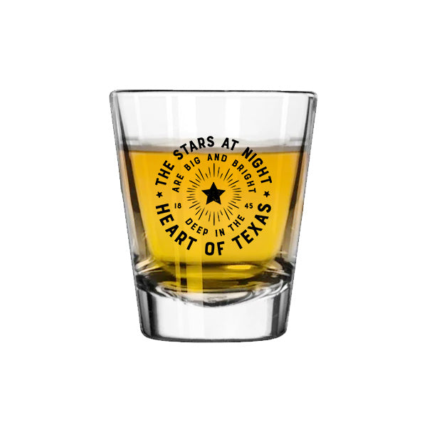 Stars at Night Shot Glass