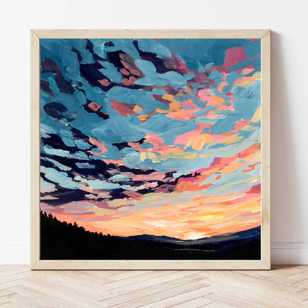 Sunset Study Fine Art Print