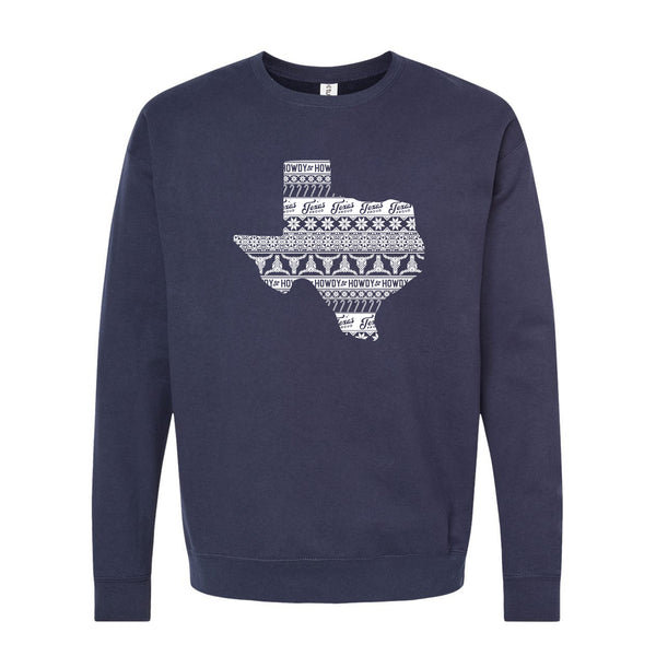 Texas Sweater Print Sweatshirt