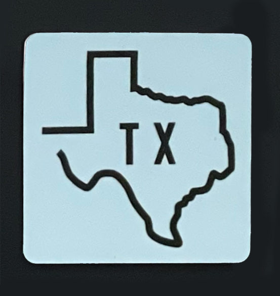 Metal Texas Magnets