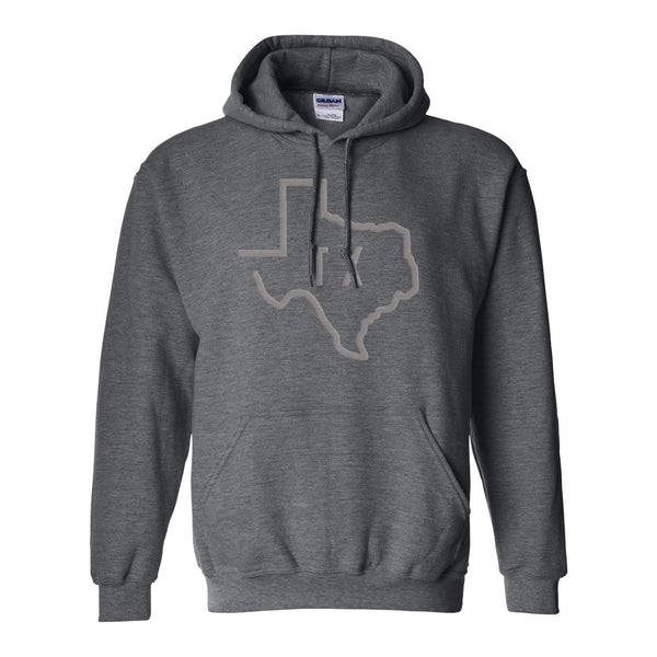 Texas State Puff Print Hoodie