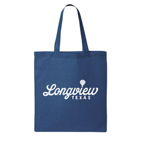 Longview Texas - Script Tote Bag