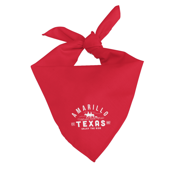 Amarillo Texas Bandana - Enjoy the Ride